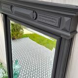 Beveled trumeau mirror