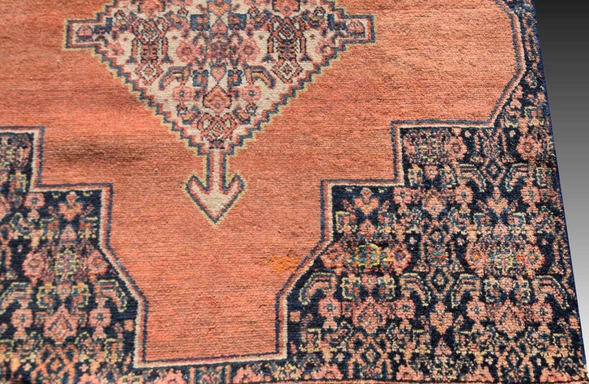 Oriental carpet Iran Senneh: 1.57 x 0.70 metres