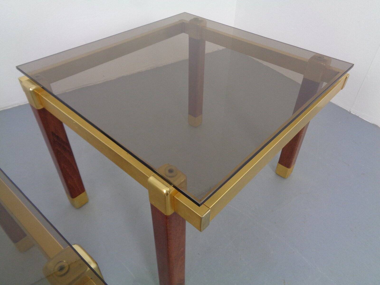 French Side Tables, 1970s, Set of 2