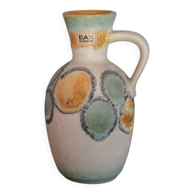 Vase céramique West Germany Bay Keramik, collection, 60's