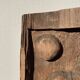 Door in low relief dancer style art deco 1930 wooden