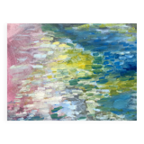 Tableau huile abstrait