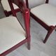5× cassina carimate chairs door vico magistretti