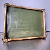 Antique art nouveau gilded picture frame
