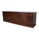 Very Large Antique Hardwood Apothecary Cabinet / Bank of Drawers, ca 1900