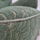 1960s, Danish armchair, original condition, furniture fabric, beech wood legs.