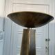 Coppery and gilded floor lamp, Belgo Chrom
