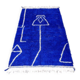 Traditional handmade Berber Azilal rug