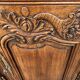 Louis XV style sideboard in solid oak, country style, 19th century