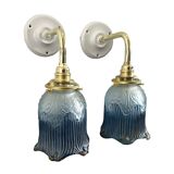 Pair of Art Deco wall lights
