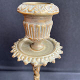 Candlesticks (2) - Louis XVI style - Gilded bronze