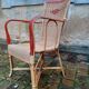 Fauteuil en rotin année  70