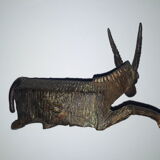 Bronze antelope sculpture, Africa early twentieth century
