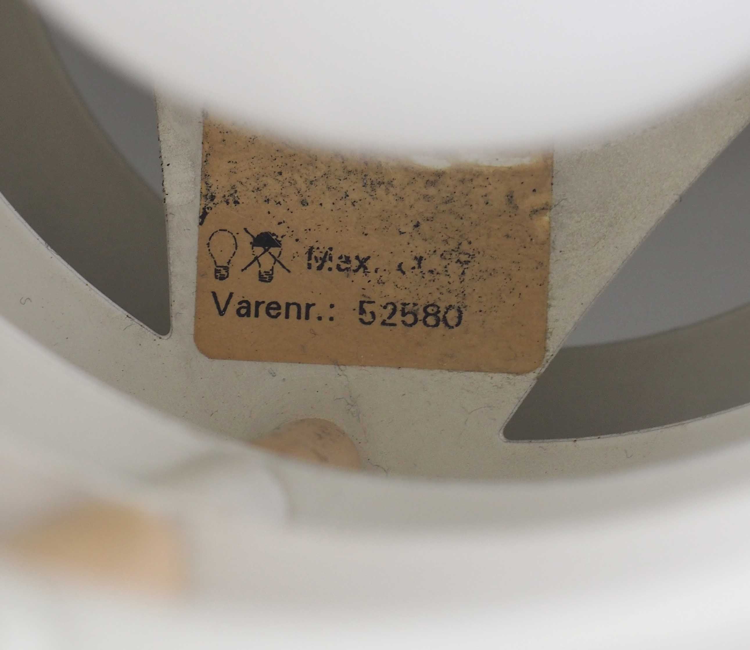 Danish hanging lamp 1960