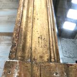 Golden rectangular mirror - 171x127cm