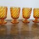 Baccarat amber glasses