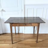 Table de ferme 1 tiroir