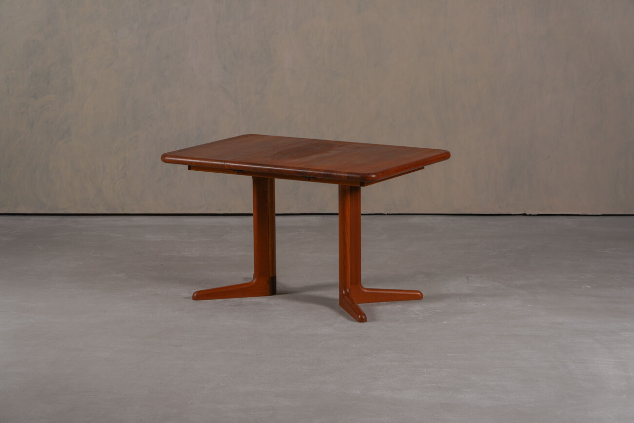 Table à manger vintage Morten en teck par Niels Koefoed pour Hornslet Mobelfabrik, Danemark, années 1970.