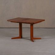 Vintage Morten dining table in teak by Niels Koefoed for Hornslet Mobelfabrik, Denmark 1970s