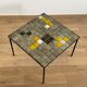 Table basse en céramique par « Les 2 potiers », 1960