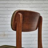 1960s, set of 4 Danish dinning chairs, solid teak wood, original condition.