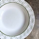 Large round hollow Christian Dior dish in Italian earthenware