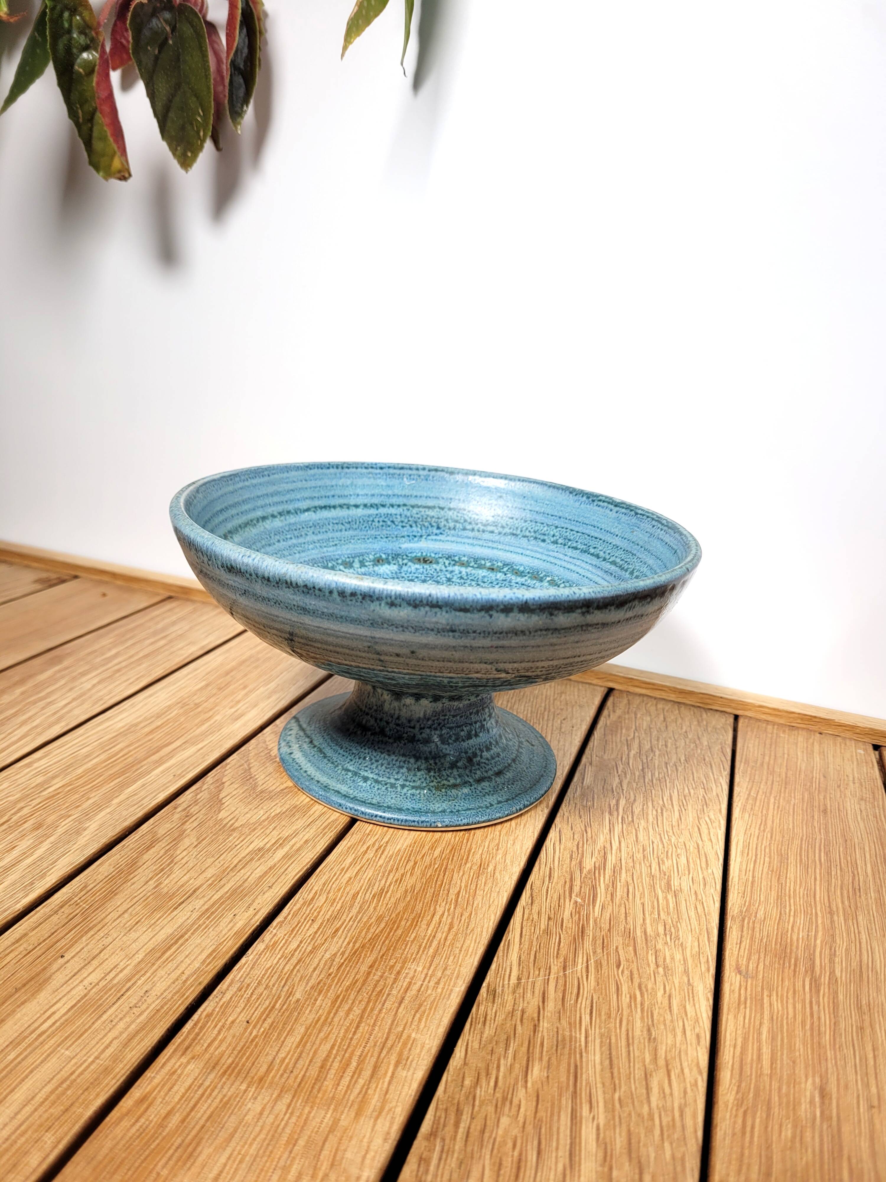 Ceramic cut dish L.P Carnac