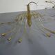 Large Italian brass chandelier, 1960s
