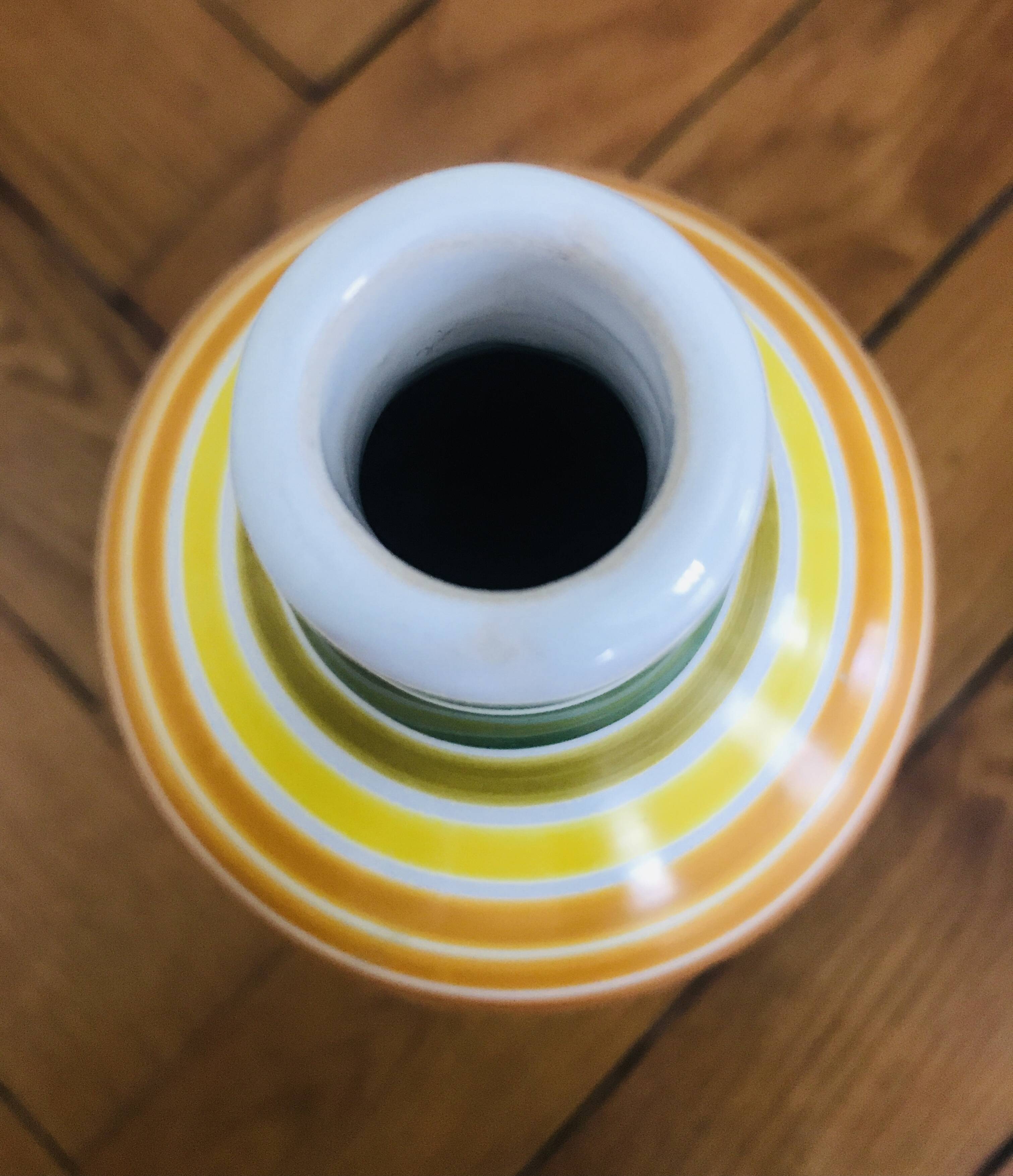 Rainbow terracotta bottle