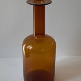 Gul vase by otto brauer - holmegaard kastrup - denmark