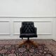 Chaise de bureau Chesterfield noire