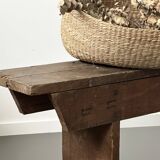 Wooden bench
