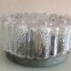 Bulled glass ceiling lamp, vintage 60/70s