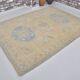 Bohemian Soft Colour Oushak Vintage Rug sku 2038