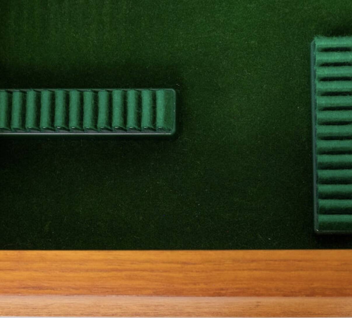 Teak sideboard with sliding door and drawers, 1960s.
