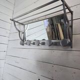 1950s aluminum coat rack