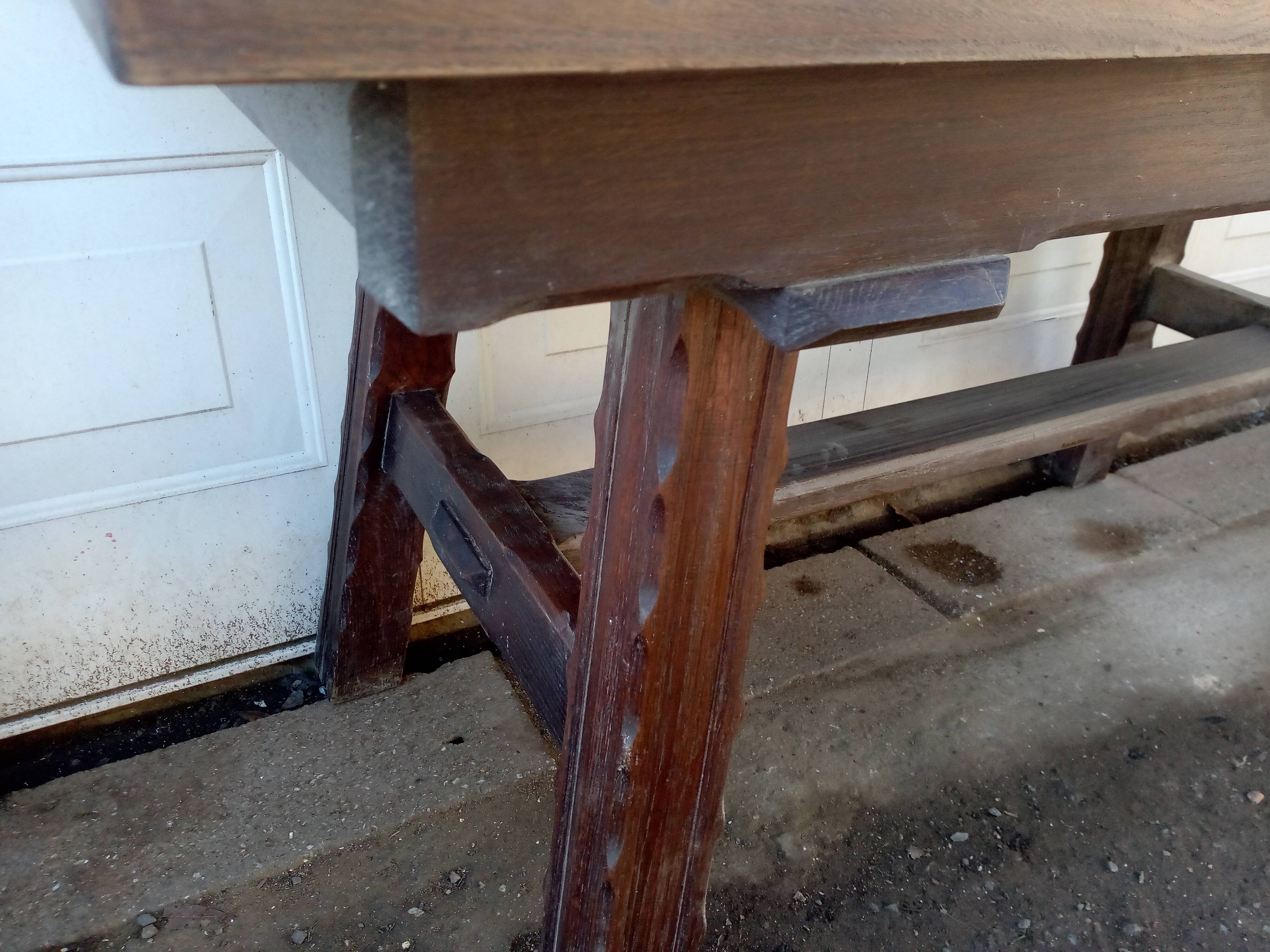 Brutalist table year 1950