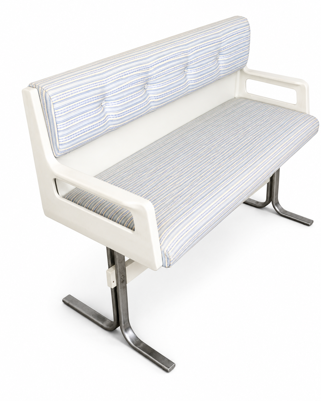 Vintage Space Age bench from the 1970s