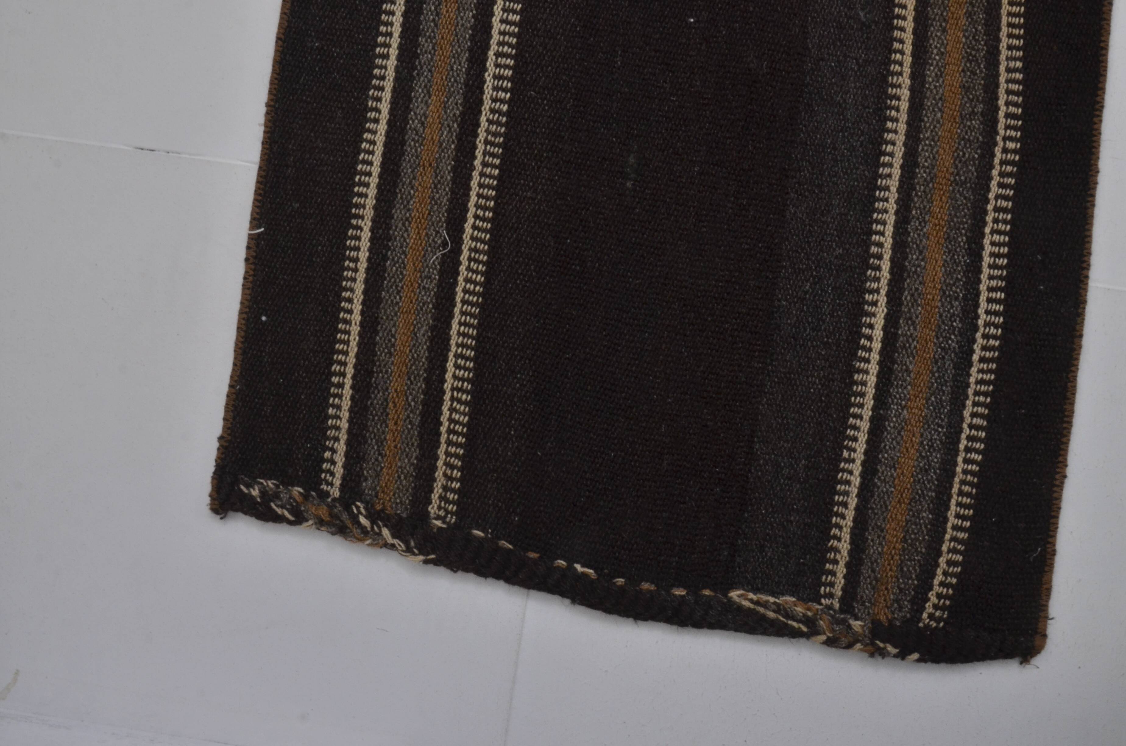 Oushak Organic Goat Hair Runner Rug sku3887