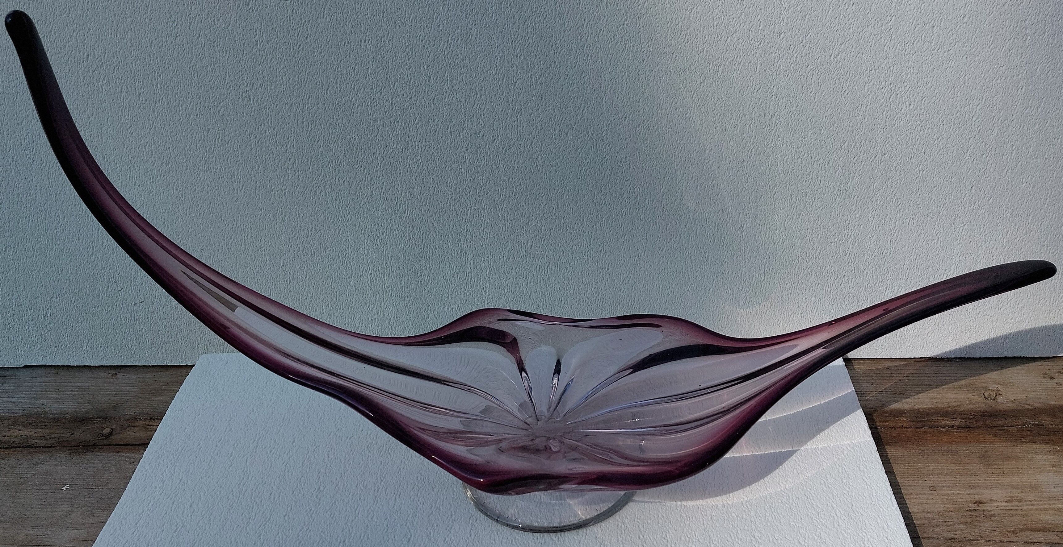 Blown glass centerpiece