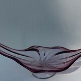 Centre de table en verre soufflé