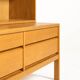 Scandinavian oak bookcase with drawers, 1960s/1970s