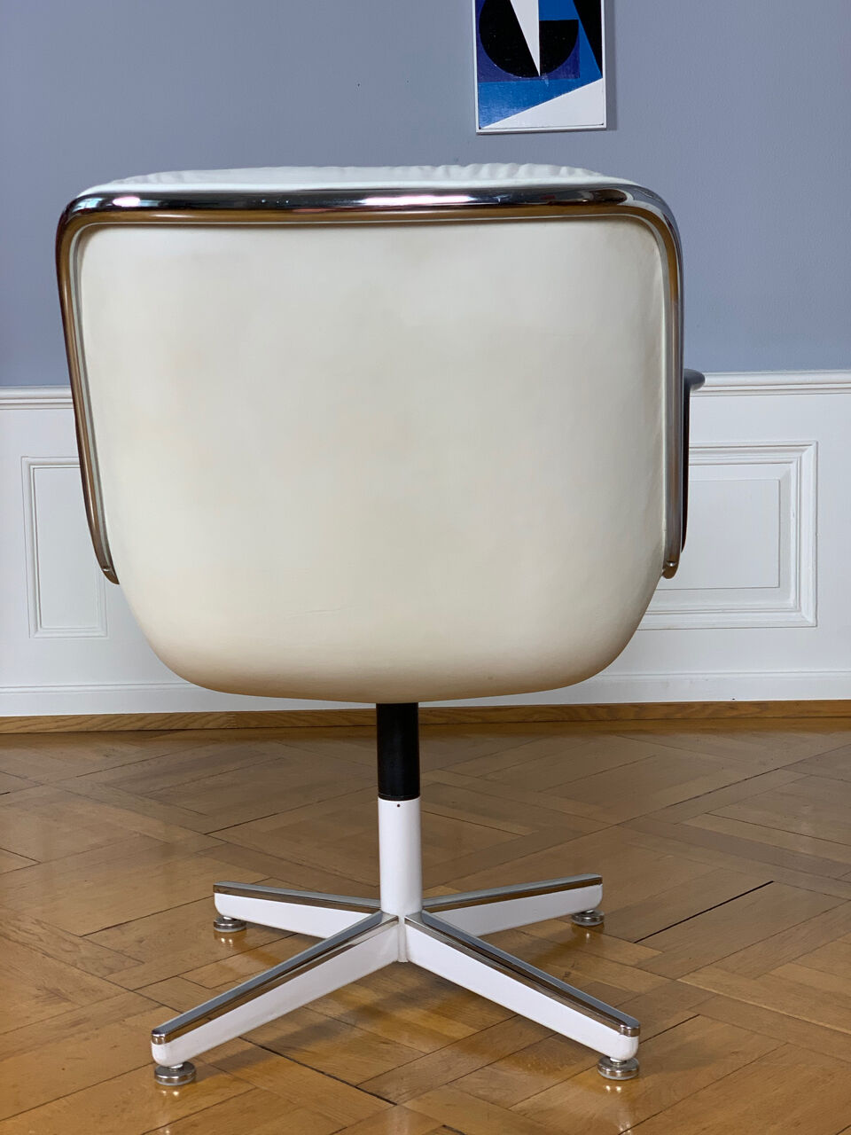 Charles Pollock office armchair for Knoll