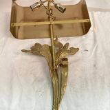 Pair of gilt bronze wall lights signed Maison Charles