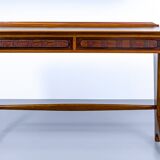 Console Ico Parisi walnut Italy 1950s