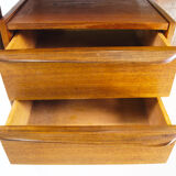 Tijsseling Hulmefa teak cowhorn desk