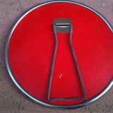Old Round Barber Mirror  18cm