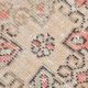3x9 Red & Beige Vintage Persian Runner Rug, 98x285Cm SK 21187