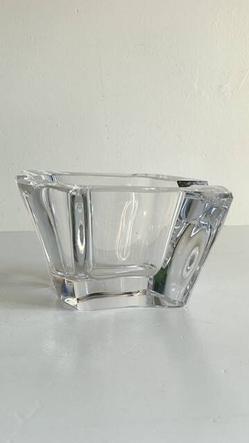 VINTAGE Free-Form Crystal ASHTRAY