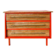 Commode en bambou et rotin vintage